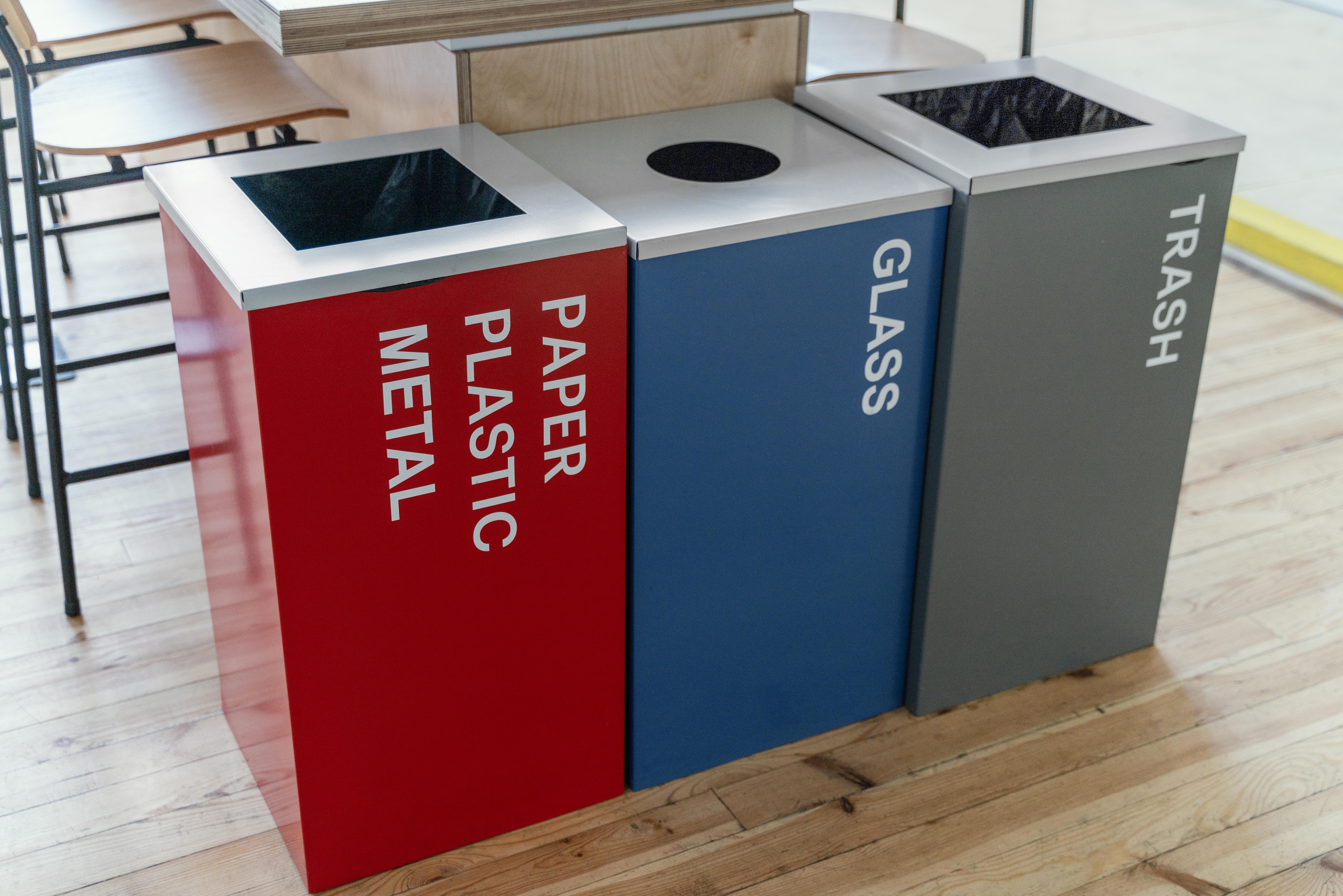 Garbage & Recycle Bins - 1